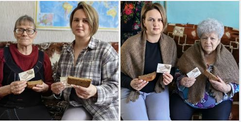 В селе Черга прошла акция «Блокадный хлеб»