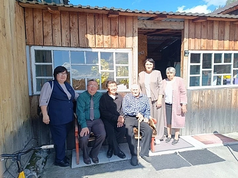 90-летие отметил Краснослободцев Василий Иванович
